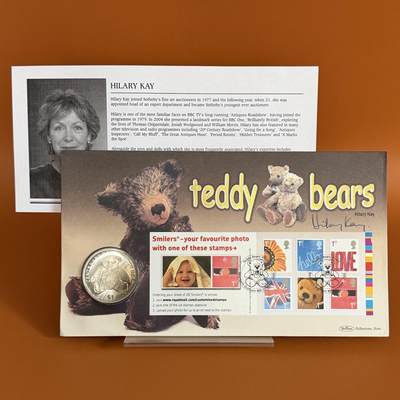 ＜星葵🌻钱币社＞硬币场·第71期·3月10日发货 - 〈邮币封〉维尔京群岛2002年泰迪熊诞生100周年1元克朗型纪念币