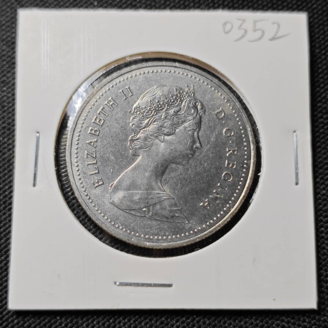 KK钱币收藏小铺   第403期 2月预留时间 周末发货  1981加拿大1元