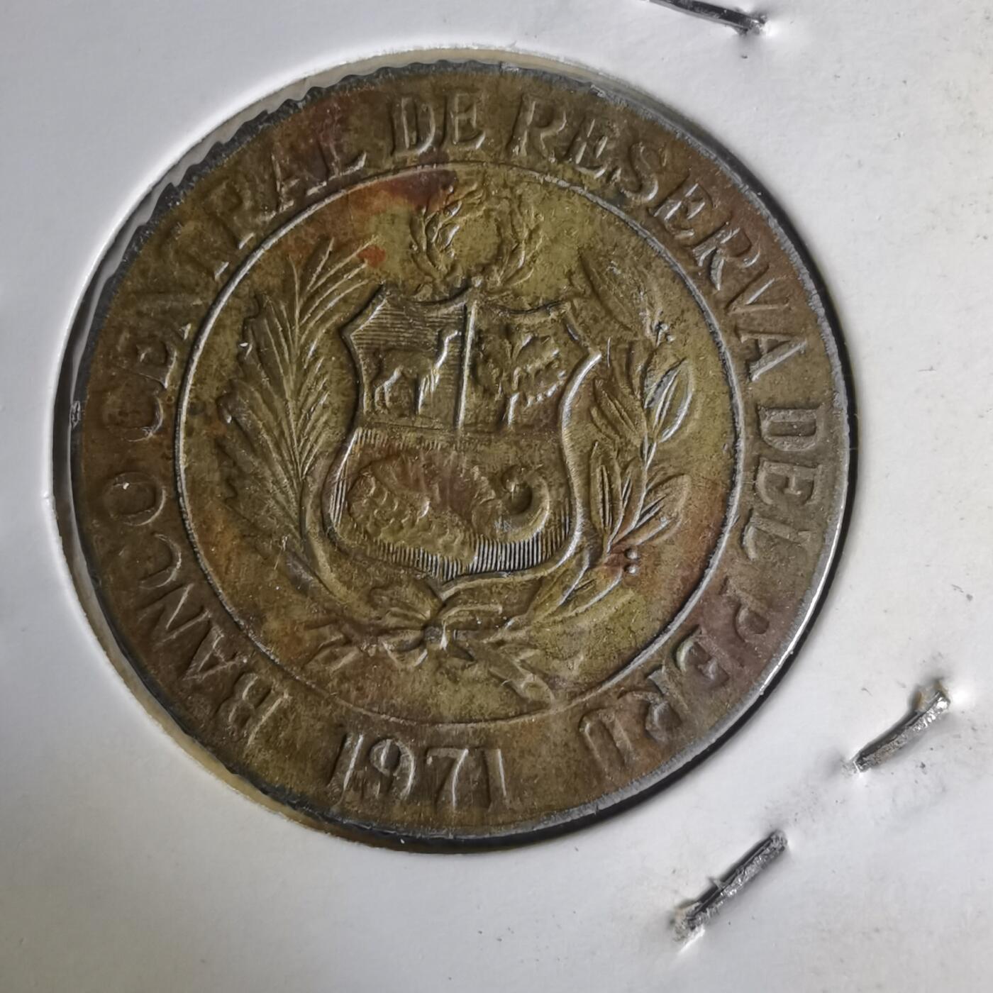 沼泽如烟--第1014场 秘鲁1971年1索尔