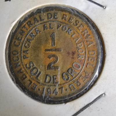 沼泽如烟--第1014场 - 秘鲁1947年半索尔