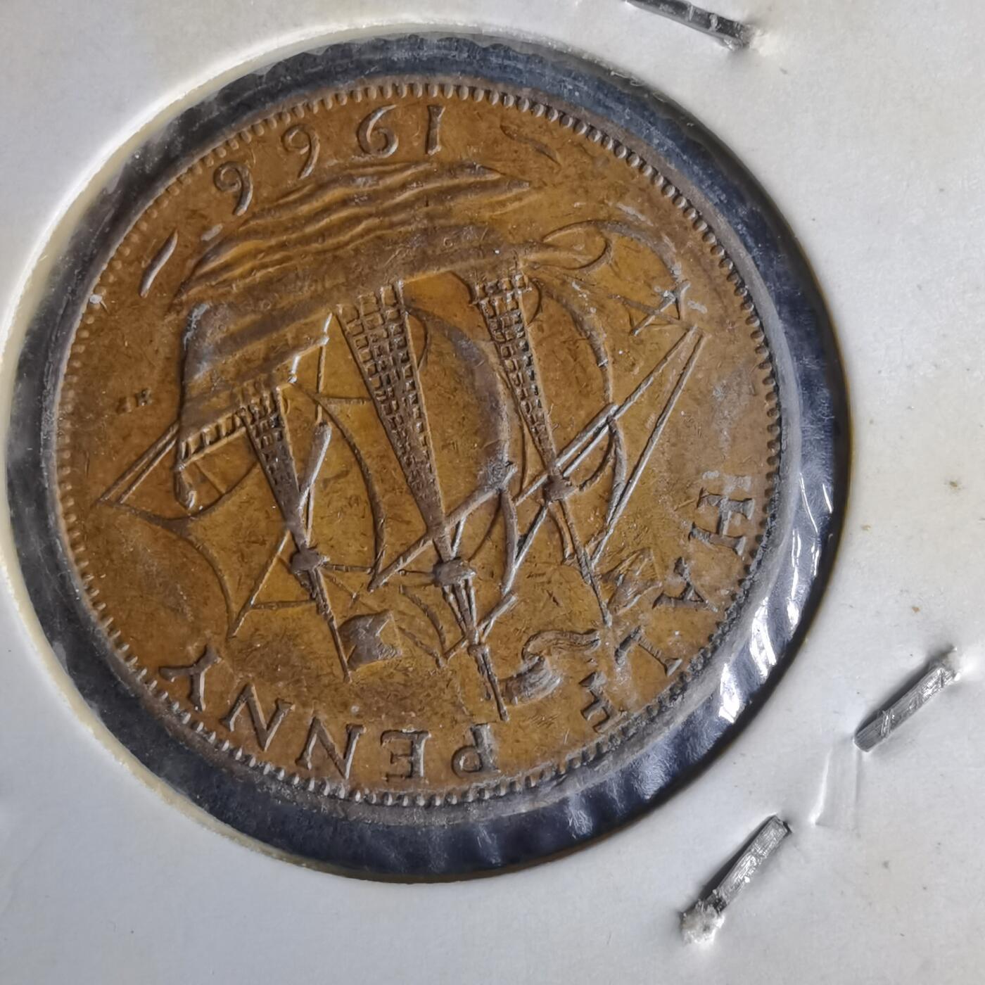 沼泽如烟--第1014场 英国1966年半便士