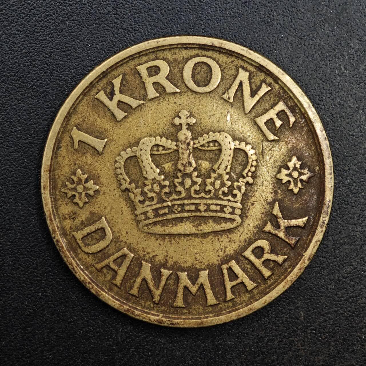 【淘币小摊】实时拍第八百七十七拍   散币场    每周一统一发货 丹麦1925年1克朗铜币