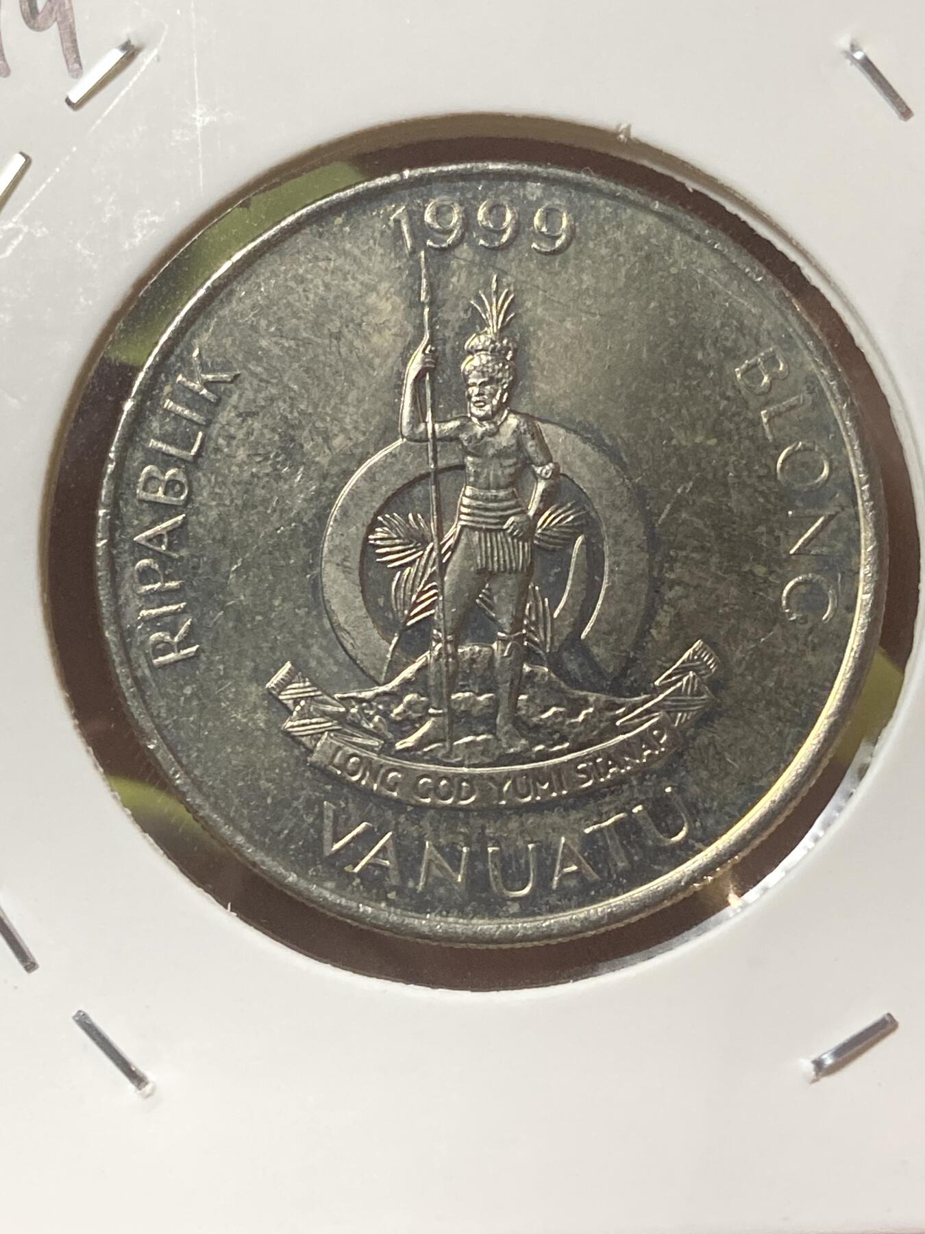 2026年第三十四场(总第二百零三场）外国精品纸夹币场(免佣金) 瓦努阿图1999年20瓦图