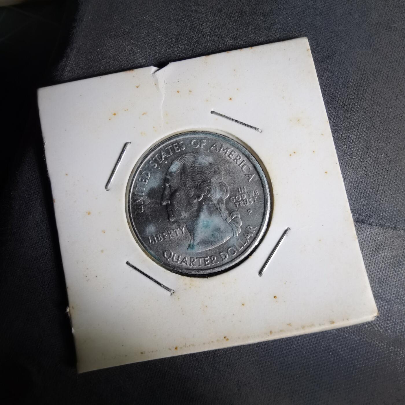 沼泽如烟--第1014场 美国2000年25分纪念币