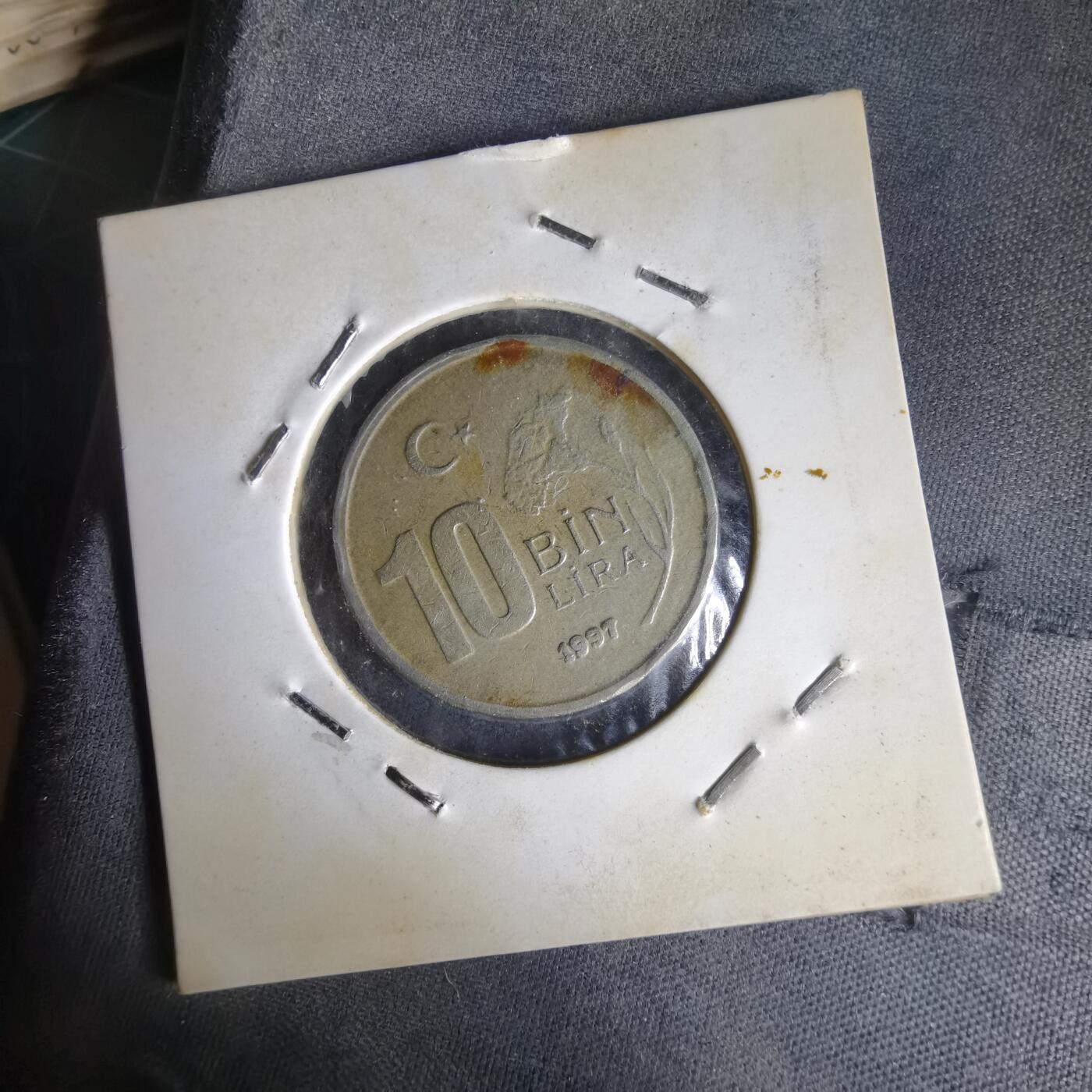 沼泽如烟--第1014场 土耳其1997年1万里拉