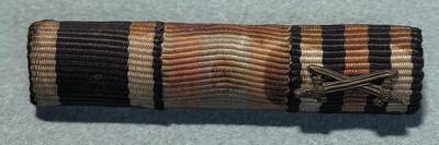 盛世勋华——号角文化勋章邮票专场拍卖第308期 - 德国（一战）三联勋略 包括二级铁十字勋章/普鲁士战功奖章/佩剑兴登堡奖章