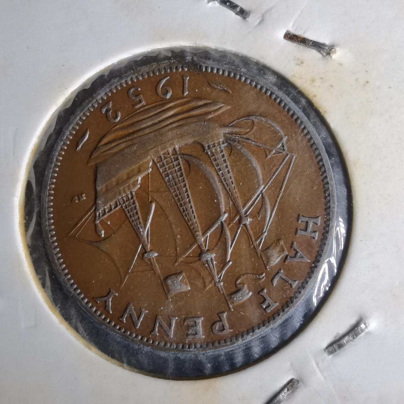 沼泽如烟--第1014场 英国1952年半便士