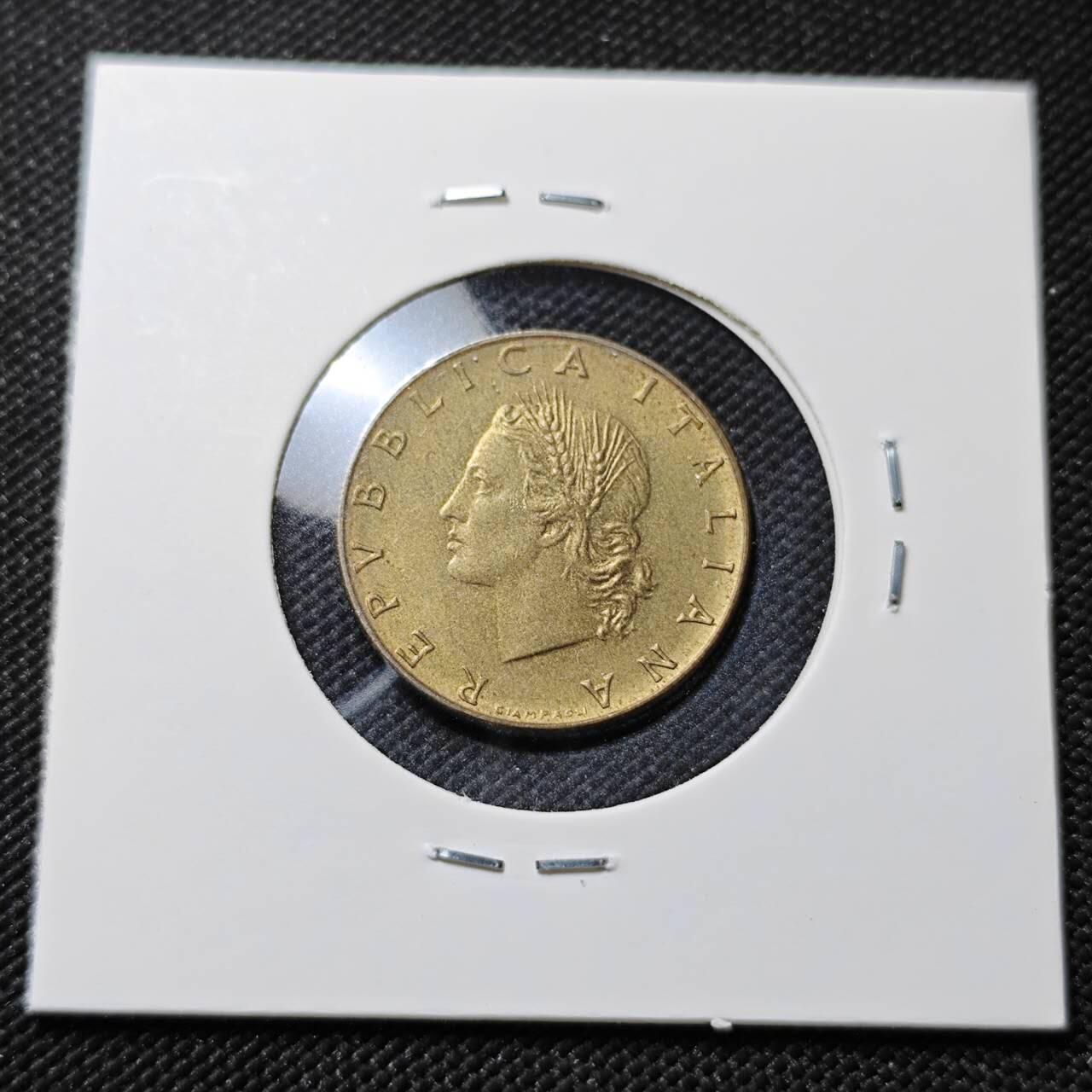 KK钱币收藏小铺   第403期 2月预留时间 周末发货  意大利20里拉铜币