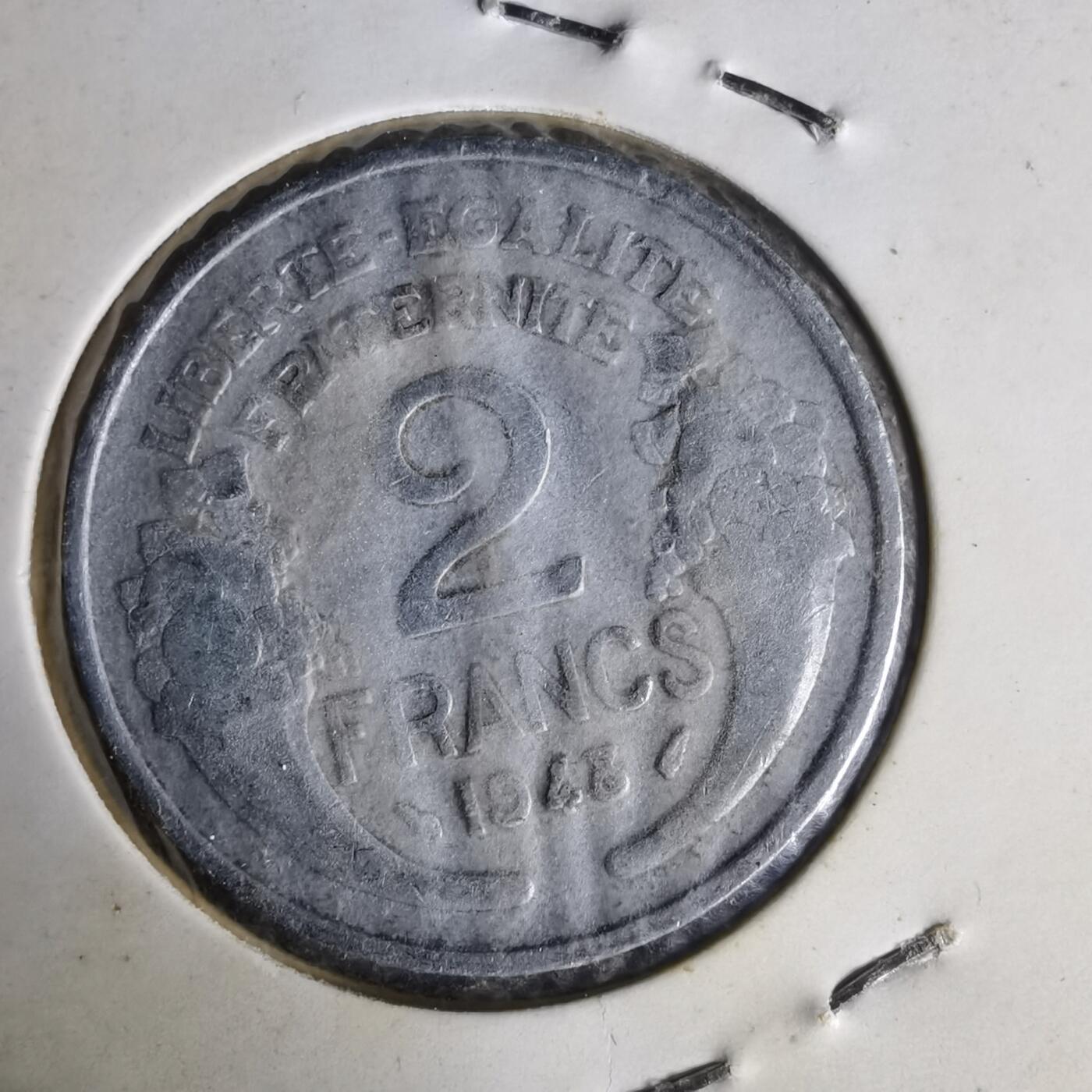 沼泽如烟--第1014场 法国1948年2法郎