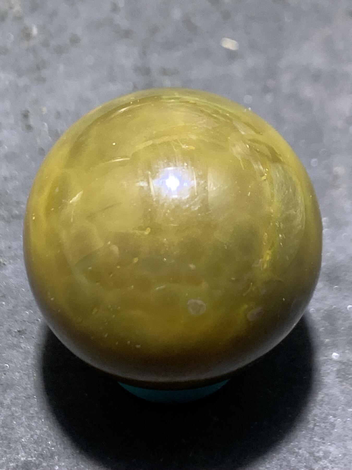 仅此一个，精美高玉化拉丝料战国红玛瑙圆珠一颗