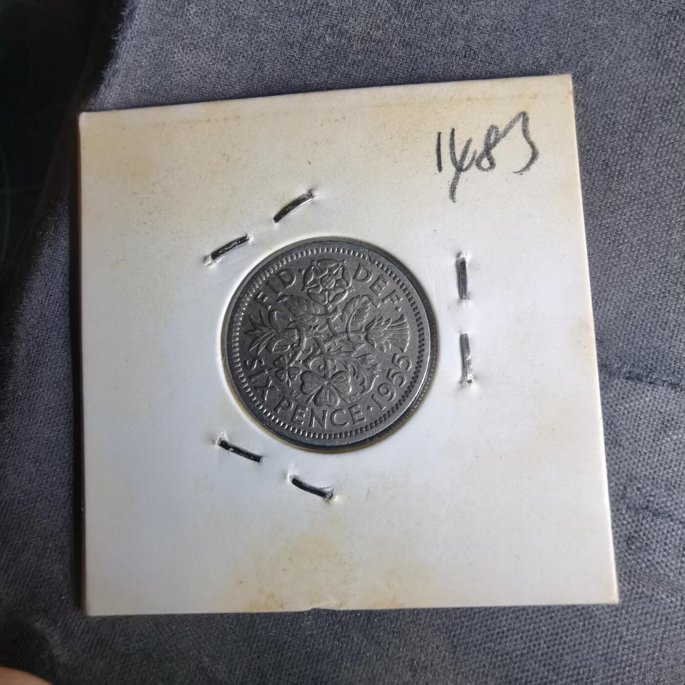 沼泽如烟--第1014场 英国1955年6便士