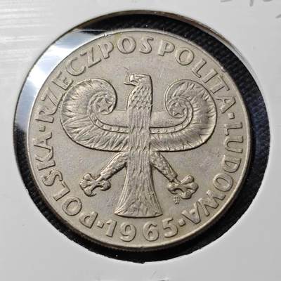 KK钱币收藏小铺   第403期 2月预留时间 周末发货 -  1965波兰10兹罗提纪念币