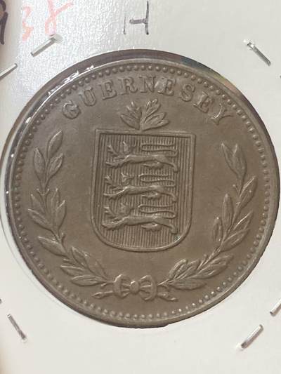 2026年第三十四场(总第二百零三场）外国精品纸夹币场(免佣金) - 英属根西岛🇬🇬1938年8布道(乔治六世时期，H标喜敦厂造)