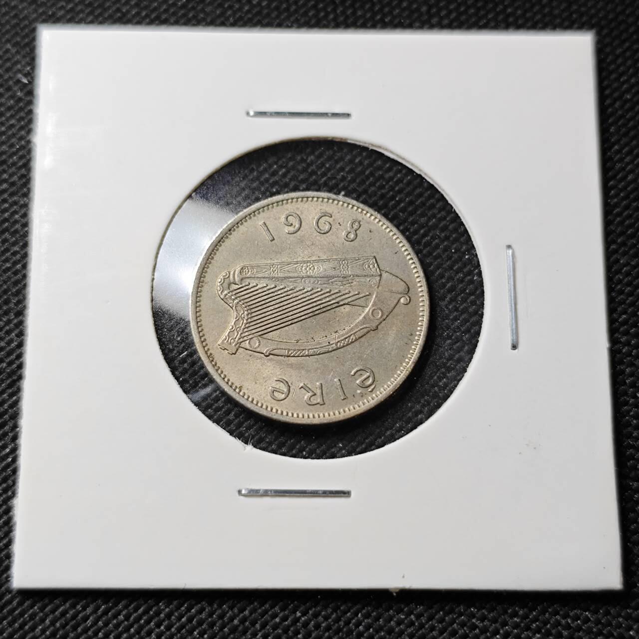 KK钱币收藏小铺   第403期 2月预留时间 周末发货  爱尔兰6便士铜币