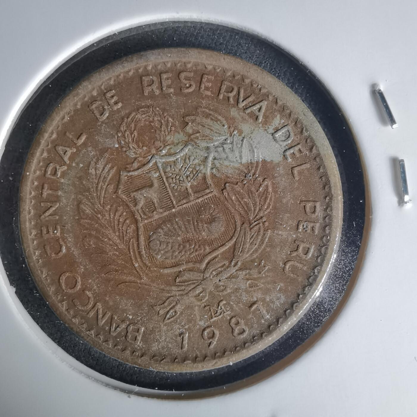 沼泽如烟--第1015场 秘鲁1987年1印蒂