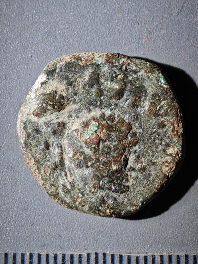 119期新疆红钱粟特钱币丝路钱币专场 - C丘就缺王朝铜币