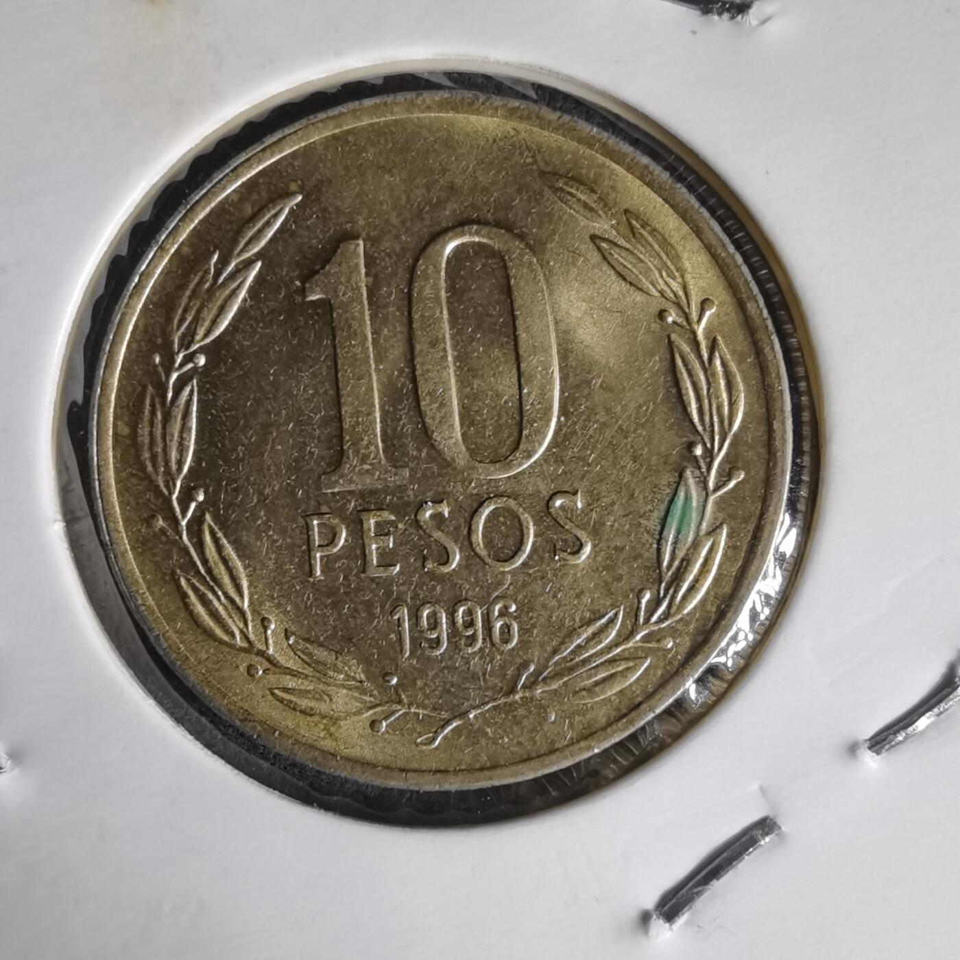 沼泽如烟--第1014场 智利1996年10比索