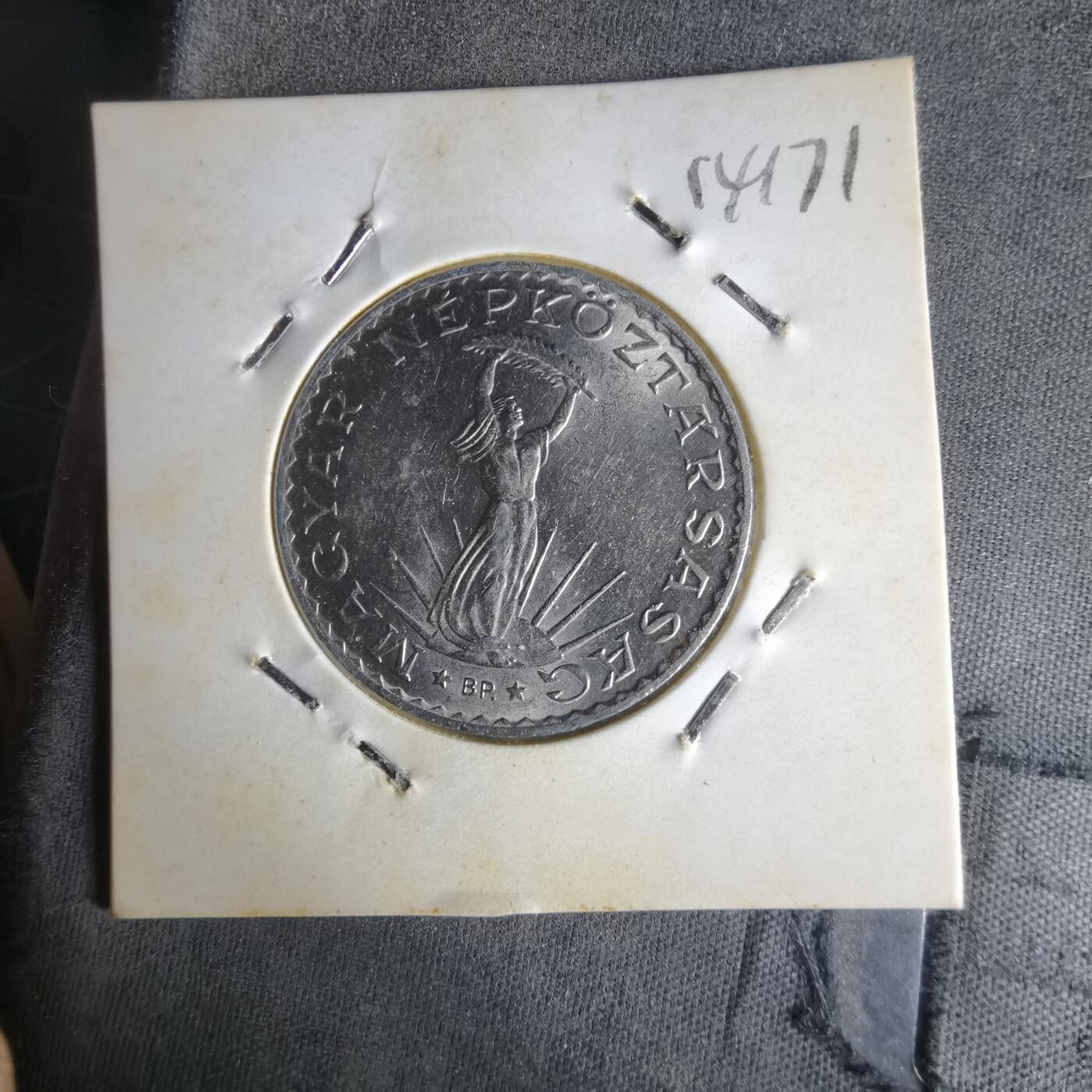 沼泽如烟--第1014场 匈牙利1972年10福林