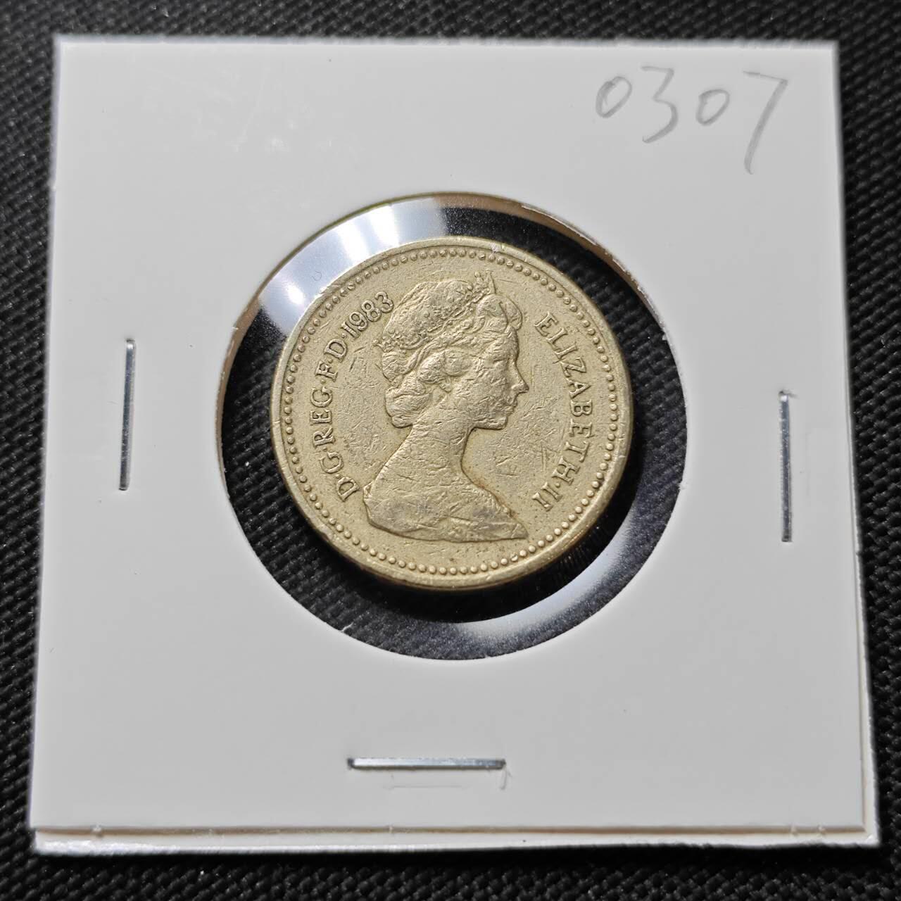 KK钱币收藏小铺   第403期 2月预留时间 周末发货  英国1镑