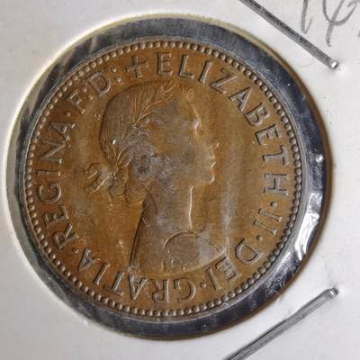 沼泽如烟--第1014场 - 英国1957年半便士