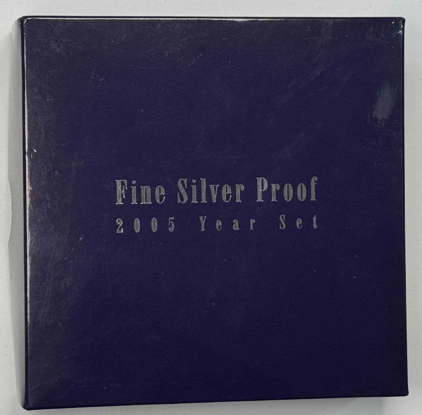S&S Numismatic世界钱币-拍卖 第121期  澳大利亚2005年6枚全银套币盒证齐全 合集61.62克999银