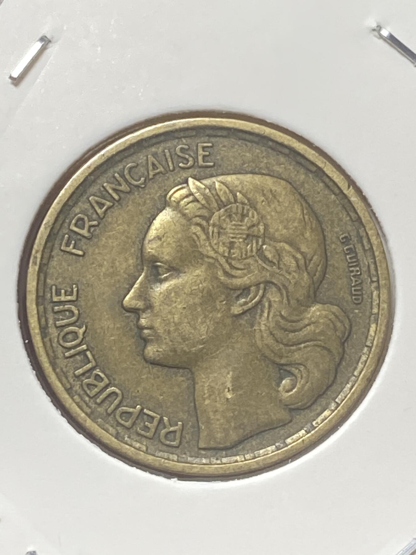 2026年第三十四场(总第二百零三场）外国精品纸夹币场(免佣金) 法兰西第四共和国1958年10法郎(较少见关门年)