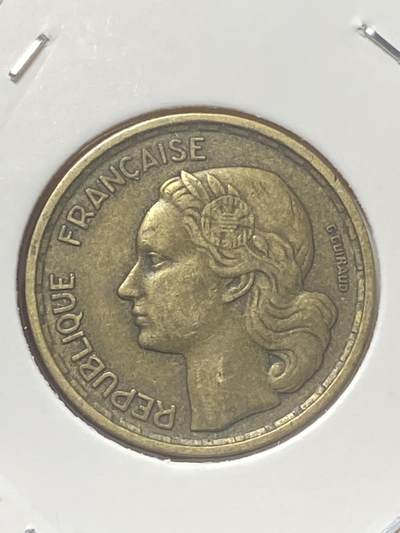 2026年第三十四场(总第二百零三场）外国精品纸夹币场(免佣金) - 法兰西第四共和国1958年10法郎(较少见关门年)