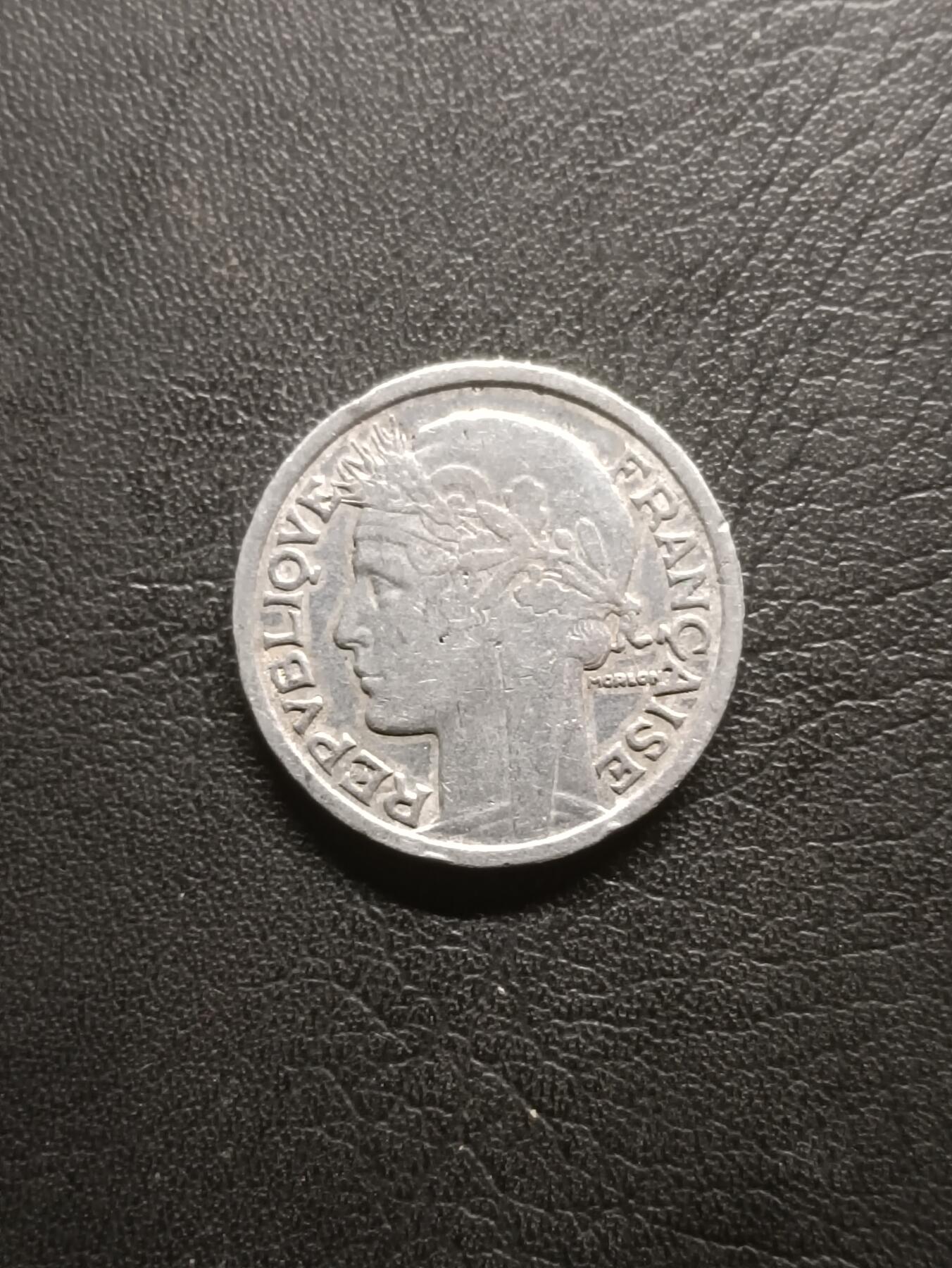 荟藏特别场次第六期——“社长的钢镚堆” 法国1946年2法郎 战后铝制