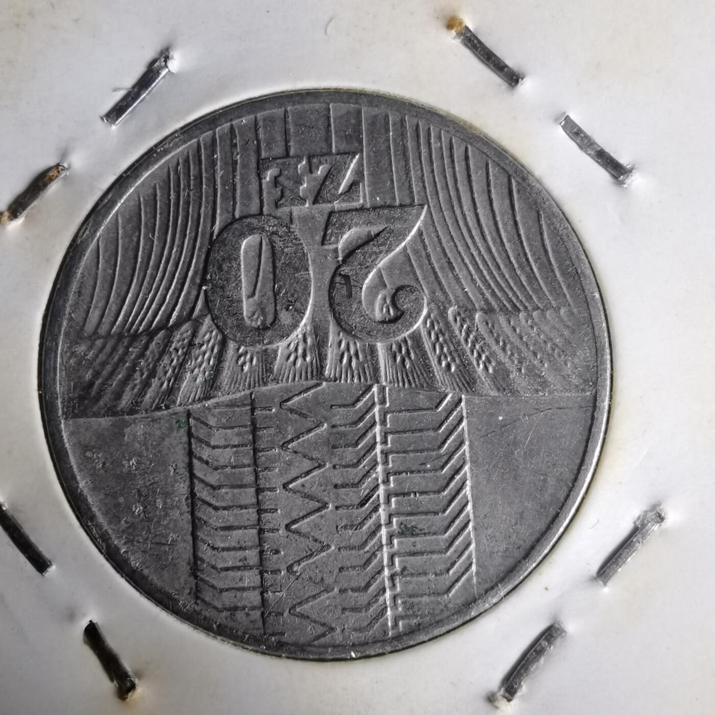 沼泽如烟--第1014场 波兰1974年20兹罗提