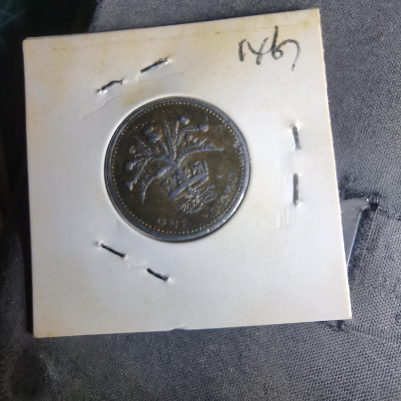 沼泽如烟--第1014场 英国1989年1磅