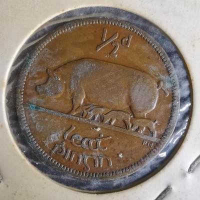 沼泽如烟--第1014场 - 爱尔兰1942年半便士