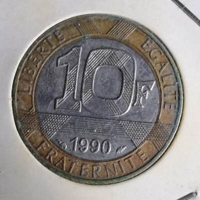 沼泽如烟--第1014场 - 法国1990年10法郎