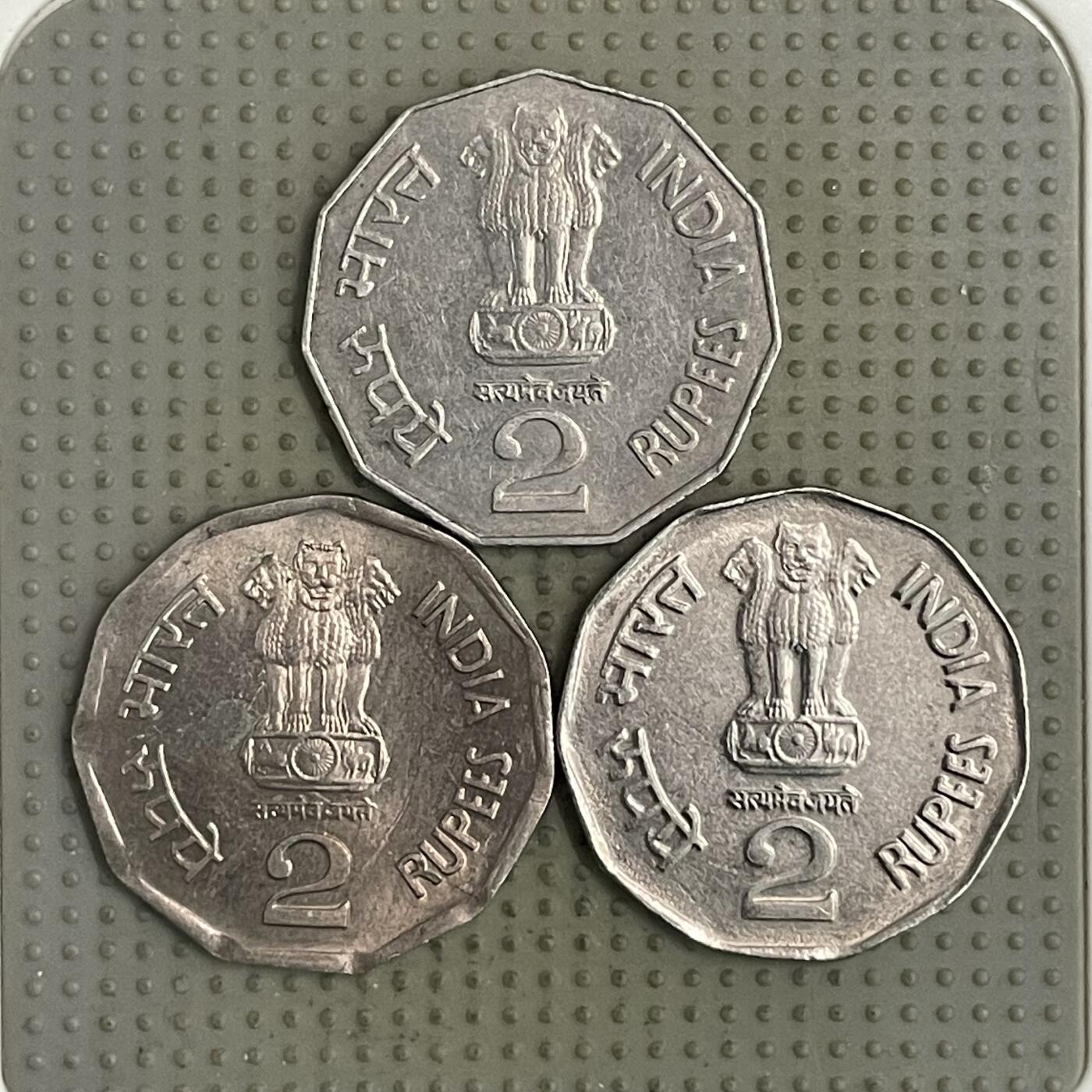 2026年第31场各国散币拍卖（总第181场） 印度2卢比3枚