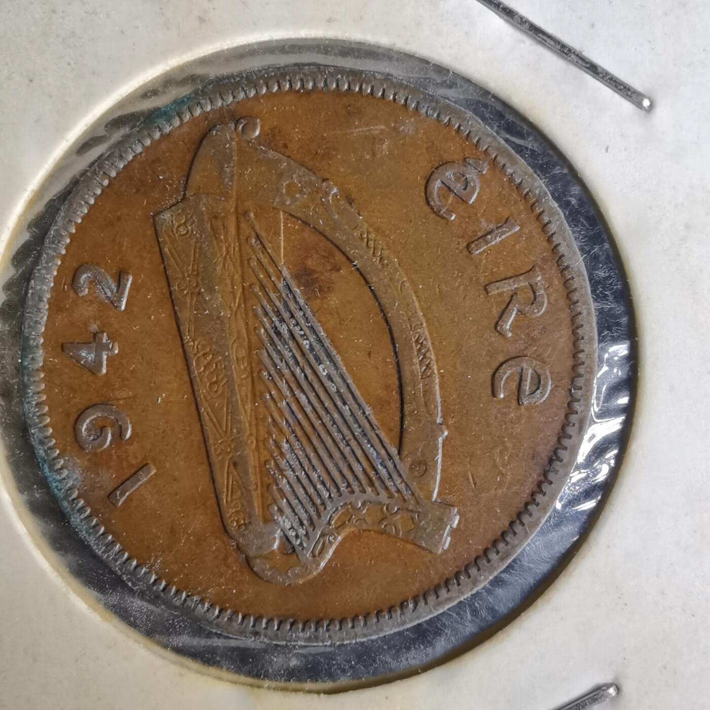 沼泽如烟--第1014场 爱尔兰1942年半便士