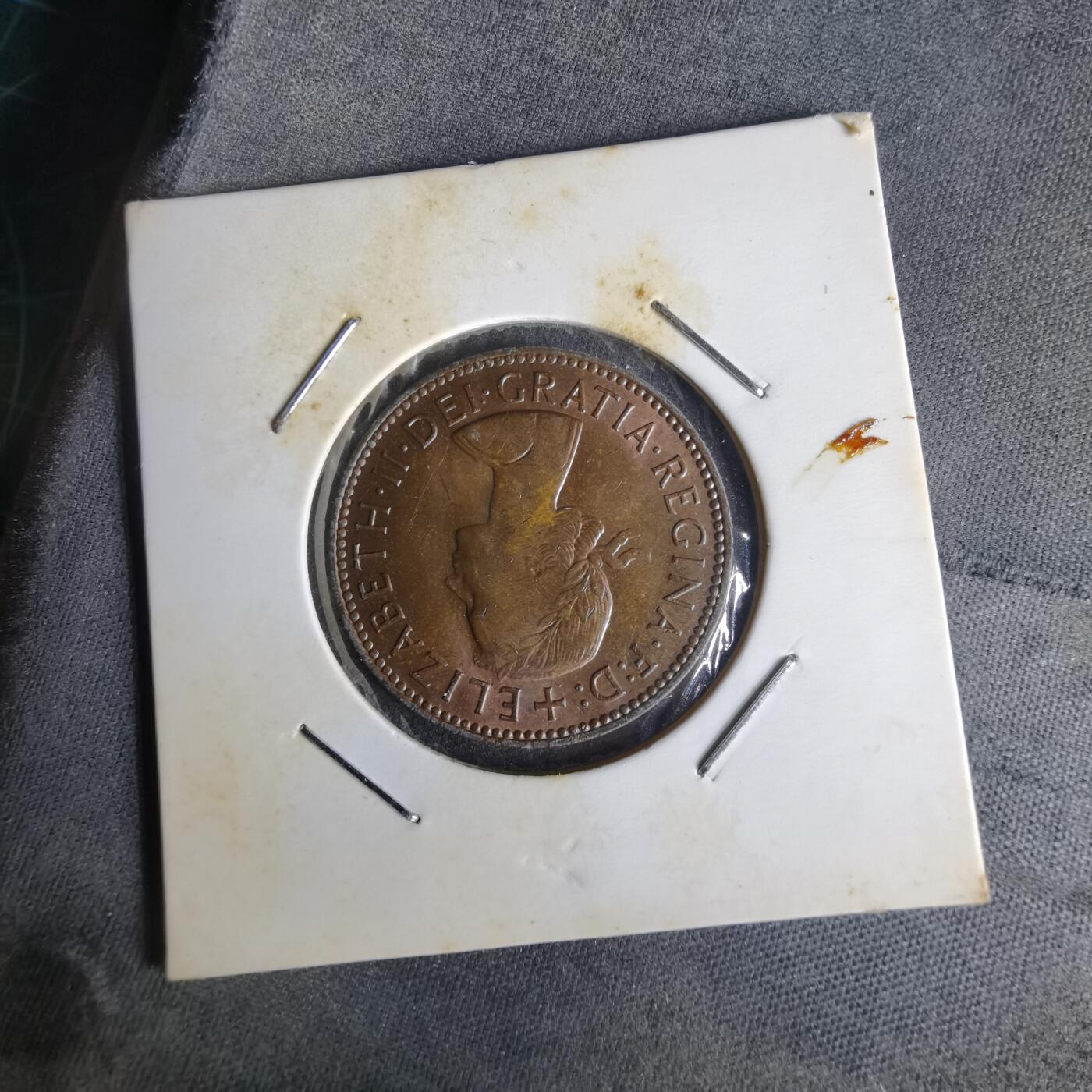 沼泽如烟--第1014场 英国1967年半便士