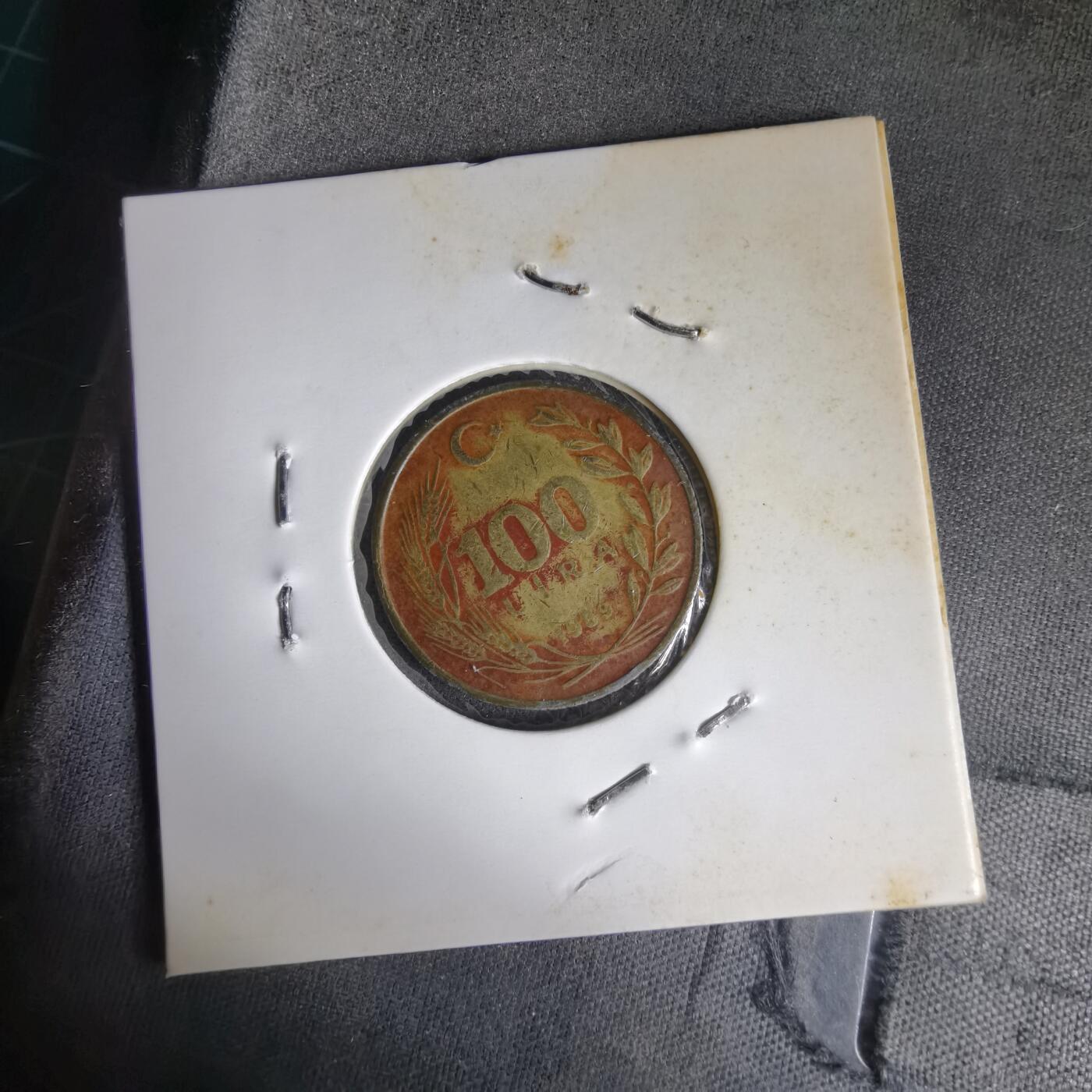 沼泽如烟--第1014场 土耳其1989年100里拉