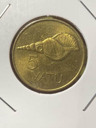 2026年第三十四场(总第二百零三场）外国精品纸夹币场(免佣金) - 瓦努阿图1999年5瓦图