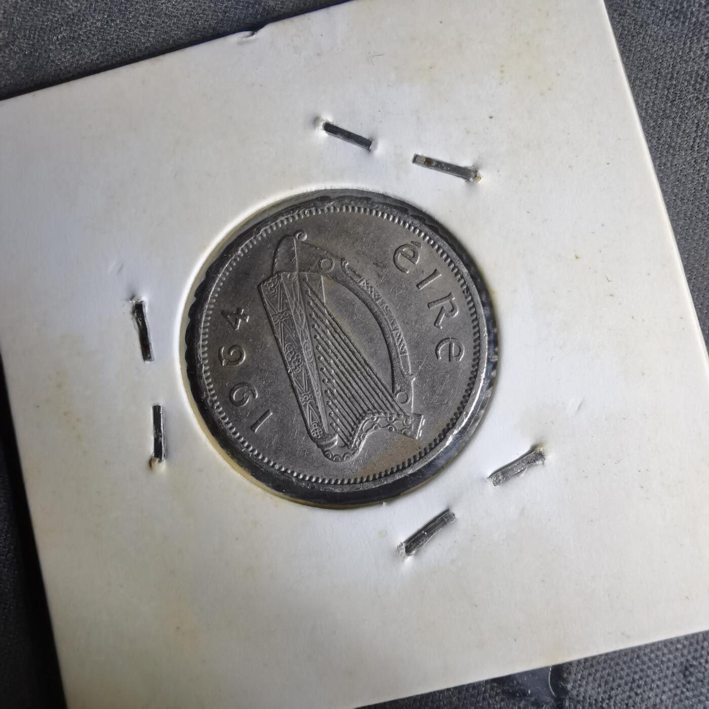 沼泽如烟--第1014场 爱尔兰1964年6便士