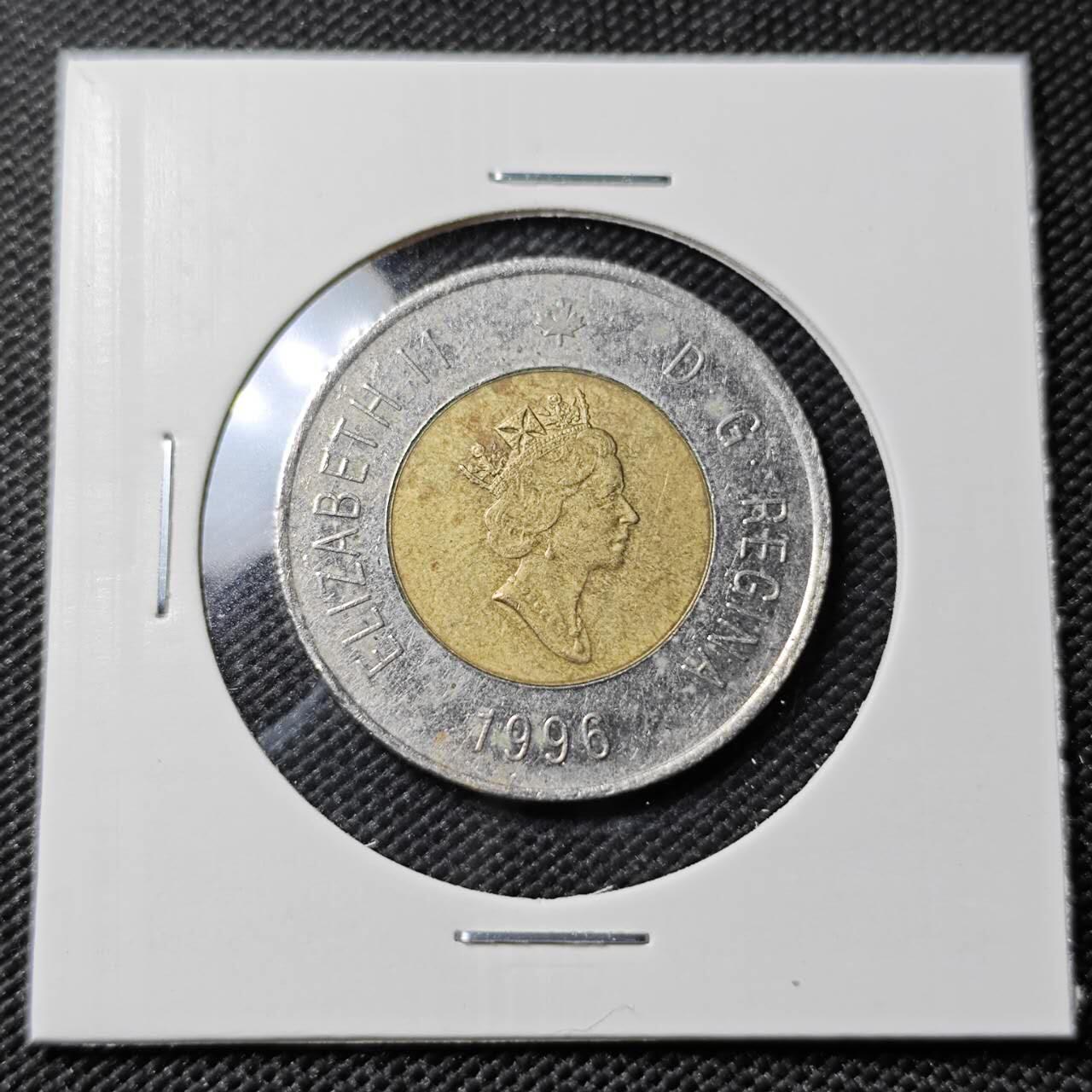 KK钱币收藏小铺   第402期 2月预留时间 周末发货  加拿大2元