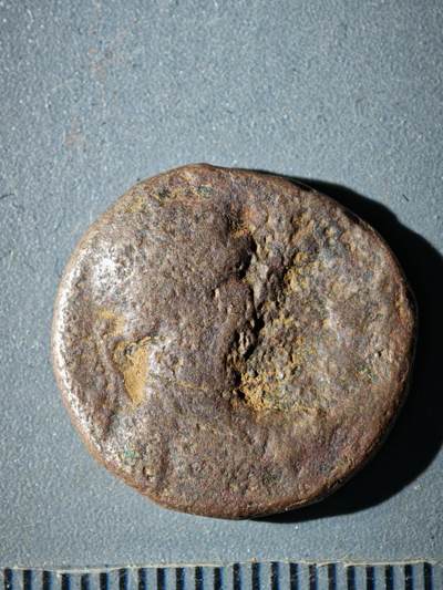 119期新疆红钱粟特钱币丝路钱币专场 - F索特美加斯王朝铜币