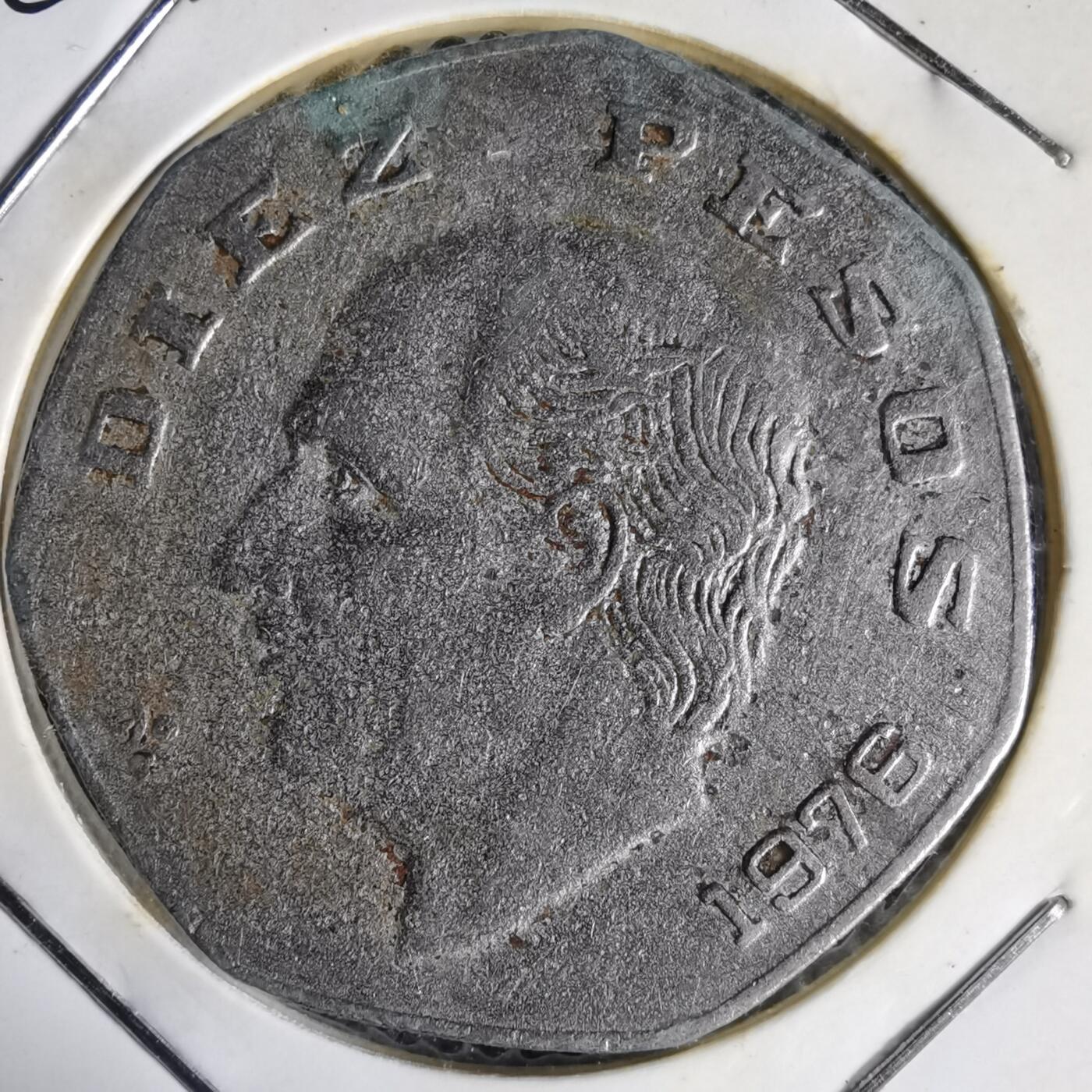 沼泽如烟--第1014场 墨西哥1976年10比索