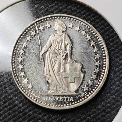 KK钱币收藏小铺   第402期 2月预留时间 周末发货 -  2006瑞士0.5法郎 好品