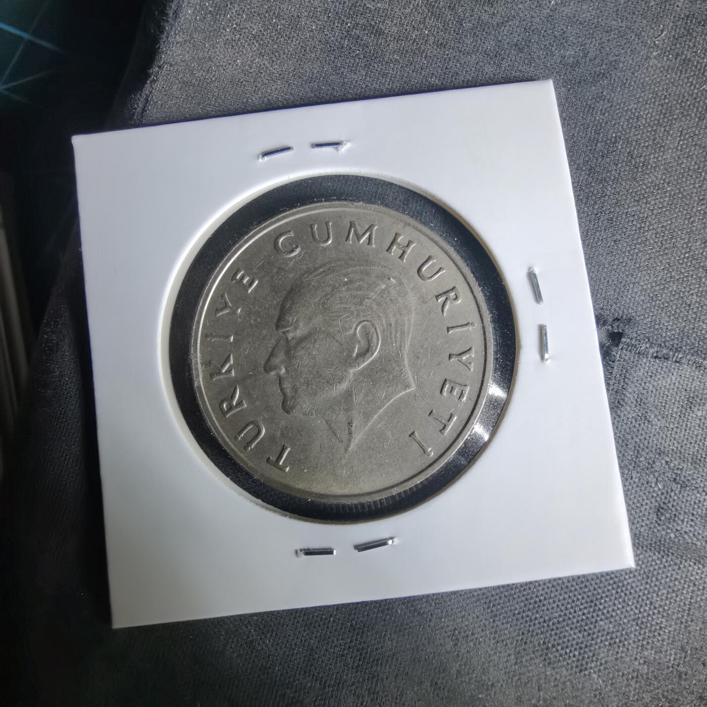 沼泽如烟--第1015场 土耳其1987年100里拉