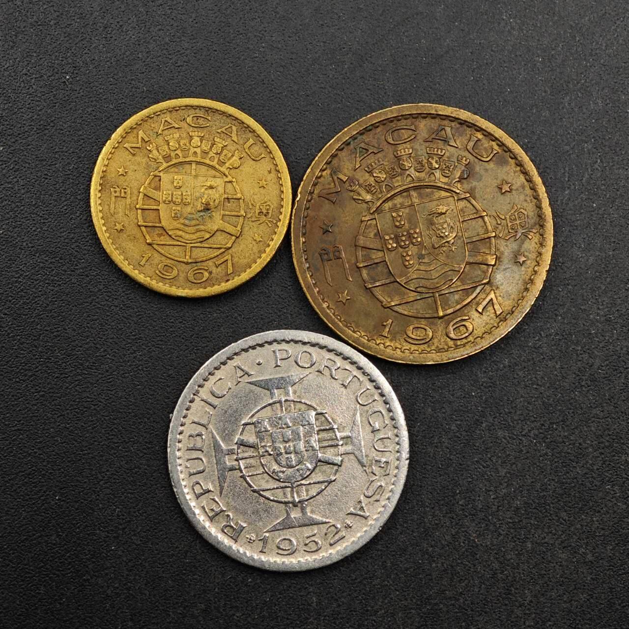 【淘币小摊】实时拍第八百七十七拍   散币场    每周一统一发货 澳门3枚