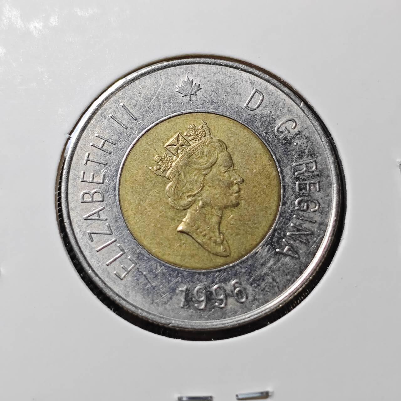 KK钱币收藏小铺   第403期 2月预留时间 周末发货  加拿大2元