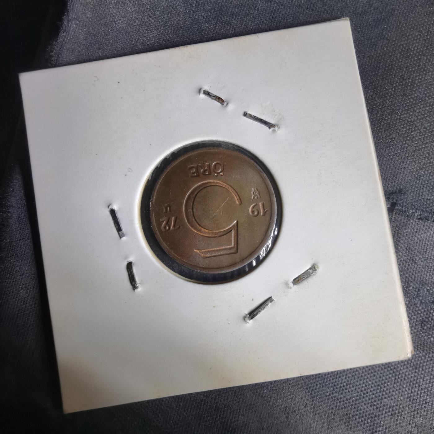 沼泽如烟--第1014场 瑞典1972年5欧尔