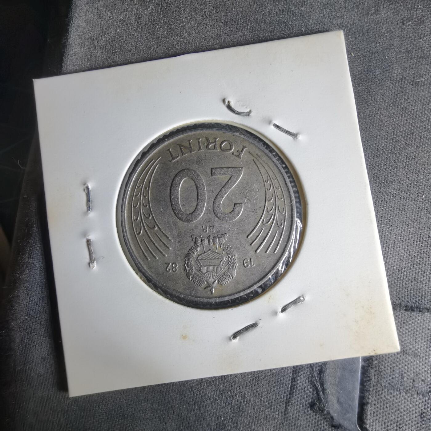 沼泽如烟--第1014场 匈牙利1982年20福林