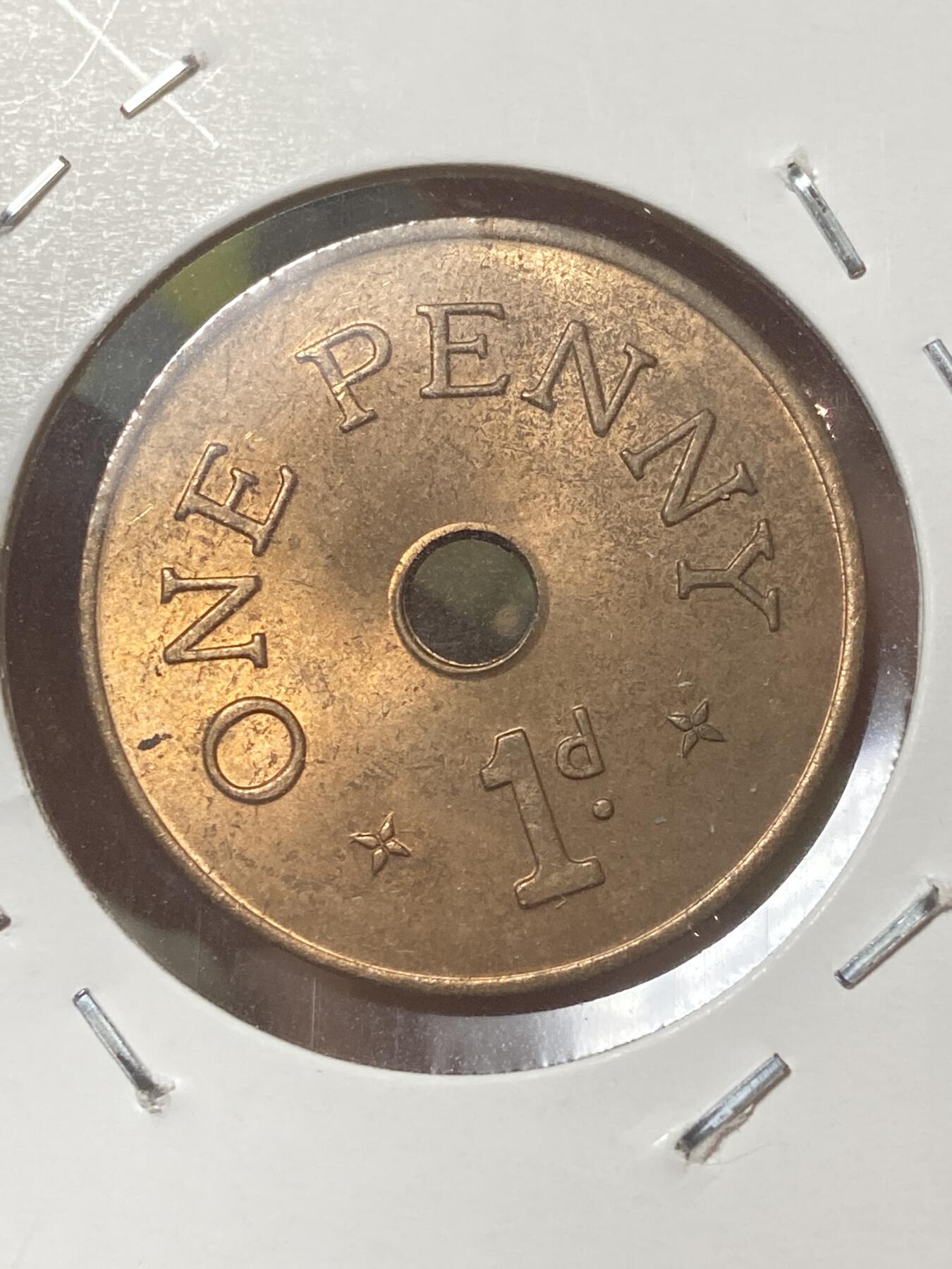 2026年第三十四场(总第二百零三场）外国精品纸夹币场(免佣金) 稀少品种–赞比亚🇿🇲1966年1便士(独立后首套流通硬币最小面值)