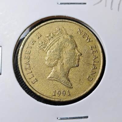 KK钱币收藏小铺   第403期 2月预留时间 周末发货 - 1991新西兰2元