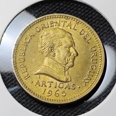 KK钱币收藏小铺   第403期 2月预留时间 周末发货 -  1965乌干达1比索铜币